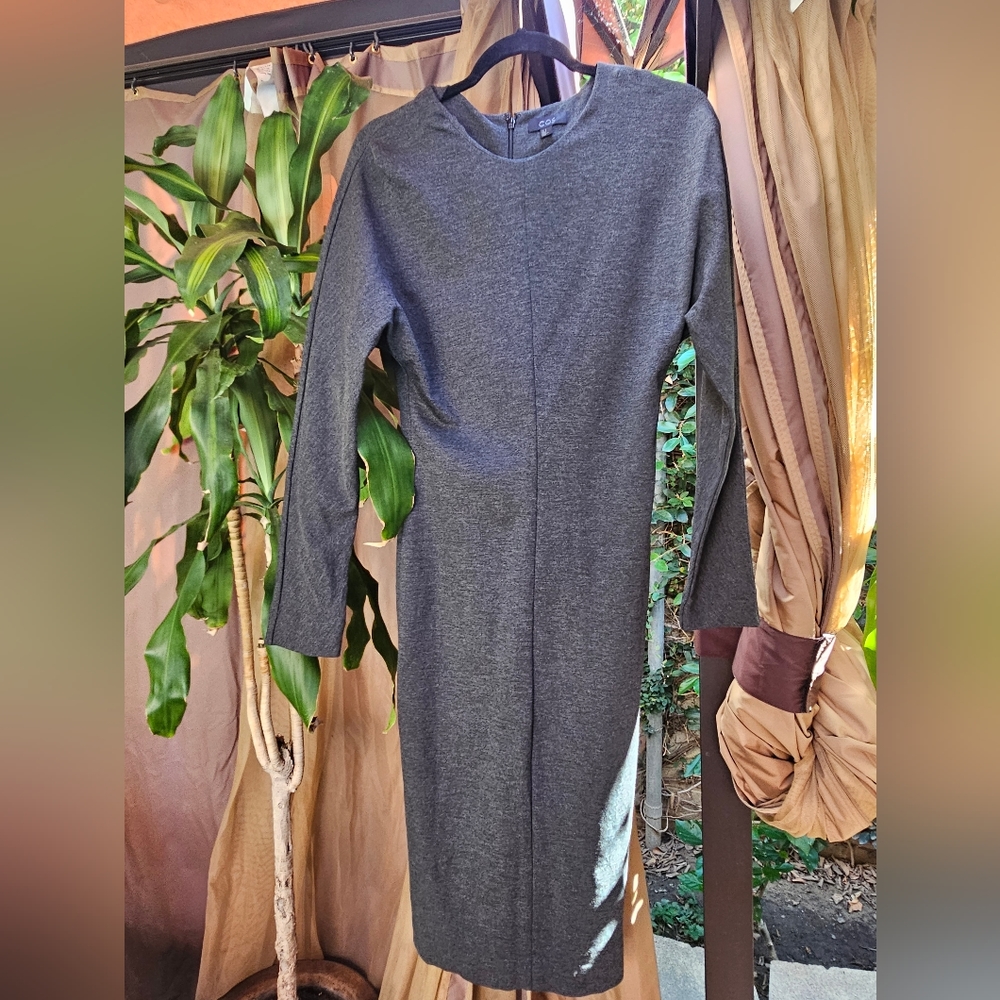 COS long sleeve maxi dress